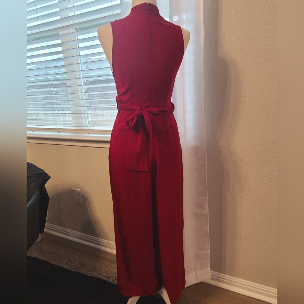 Red jumpsuit - Picture 2 of 4